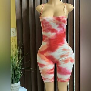 Women's Tie-Dye Jumpsuit